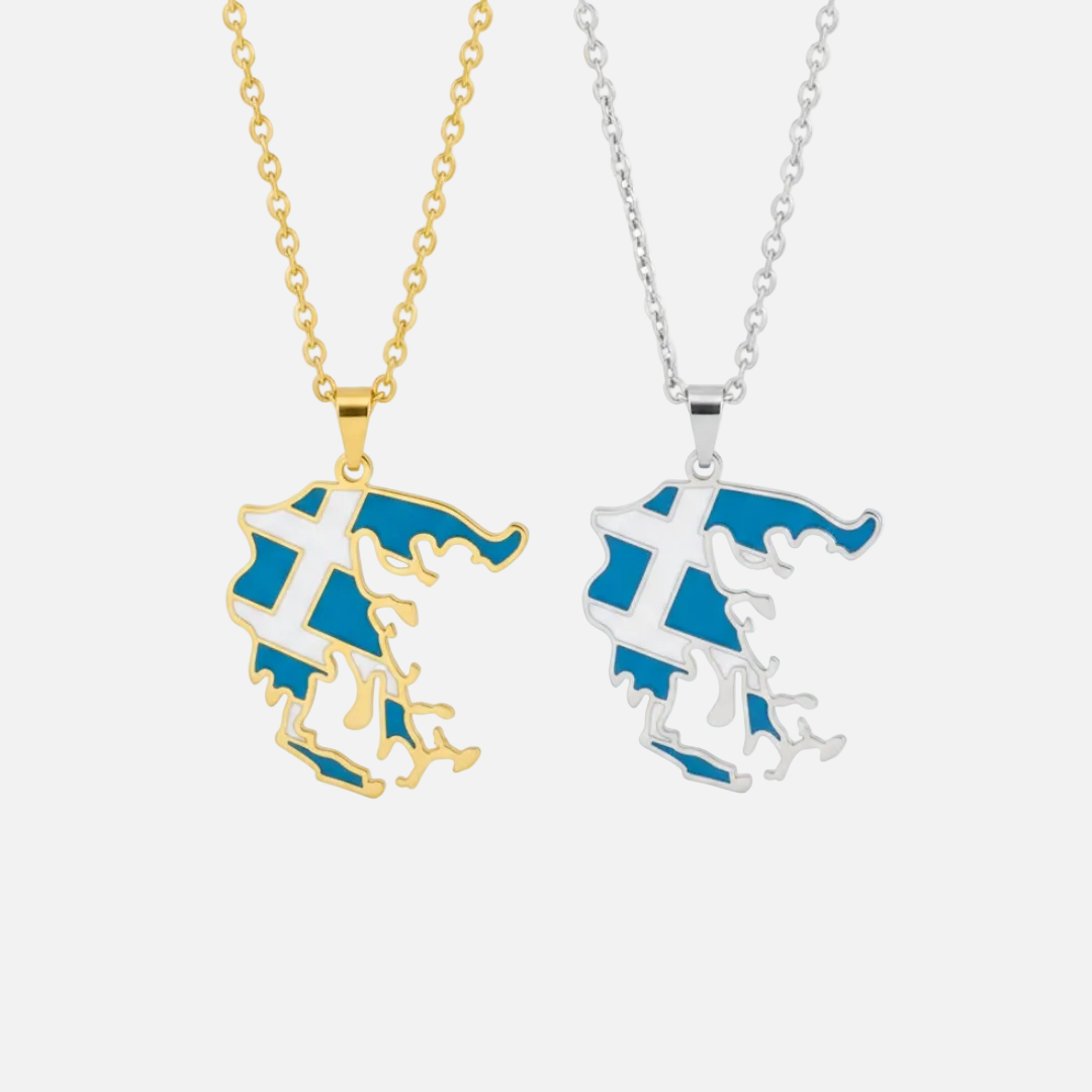 European Country/Flag Necklaces - Jewelled Me