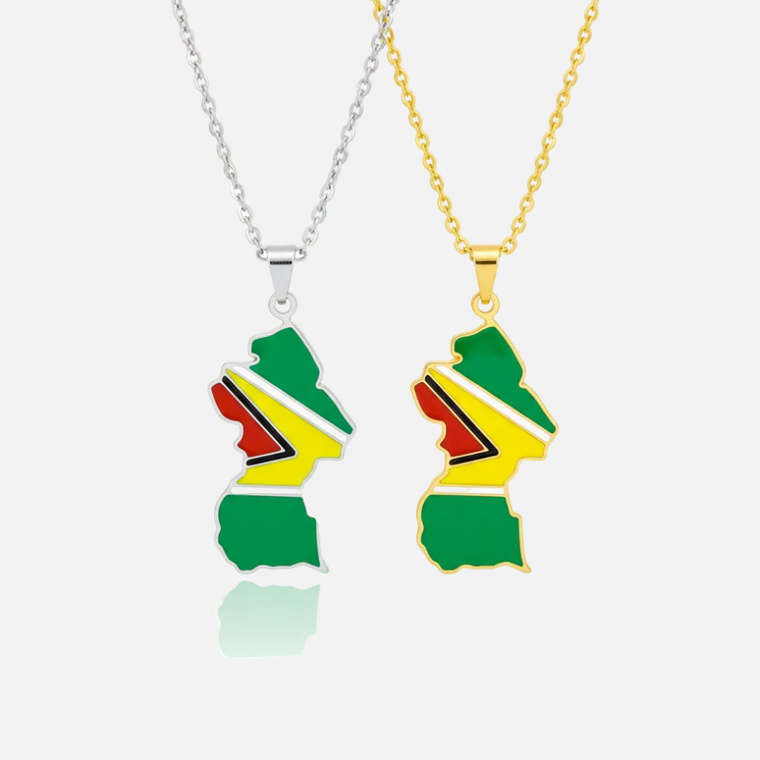 South & Latin American Country/Flag Necklaces - Jewelled Me
