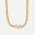 ICED Custom Initial & Name Chain Necklace - Jewelled Me