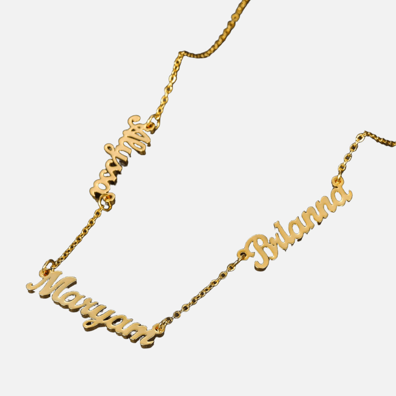 Multiple Name Miami Necklace - Jewelled Me