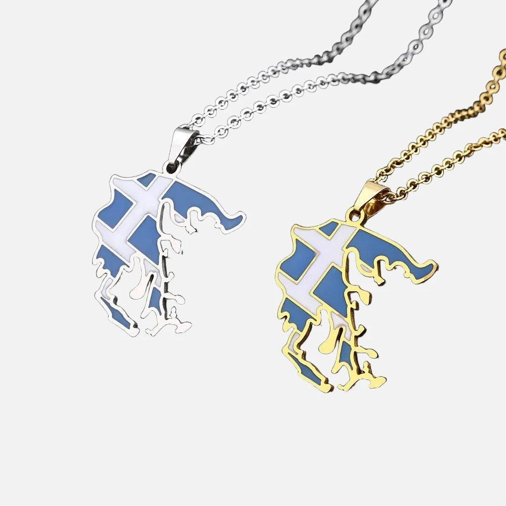 European Country/Flag Necklaces - Jewelled Me