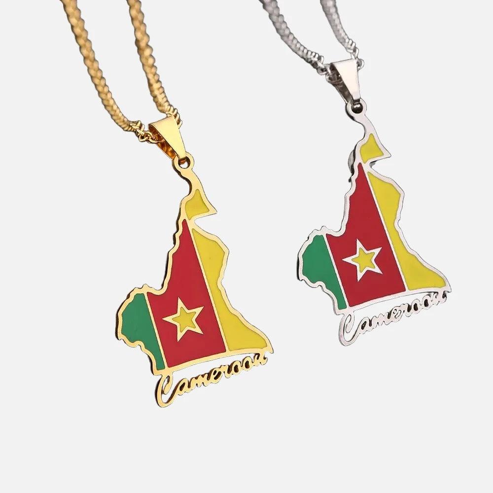 Africa Country/Flag Necklaces - Jewelled Me