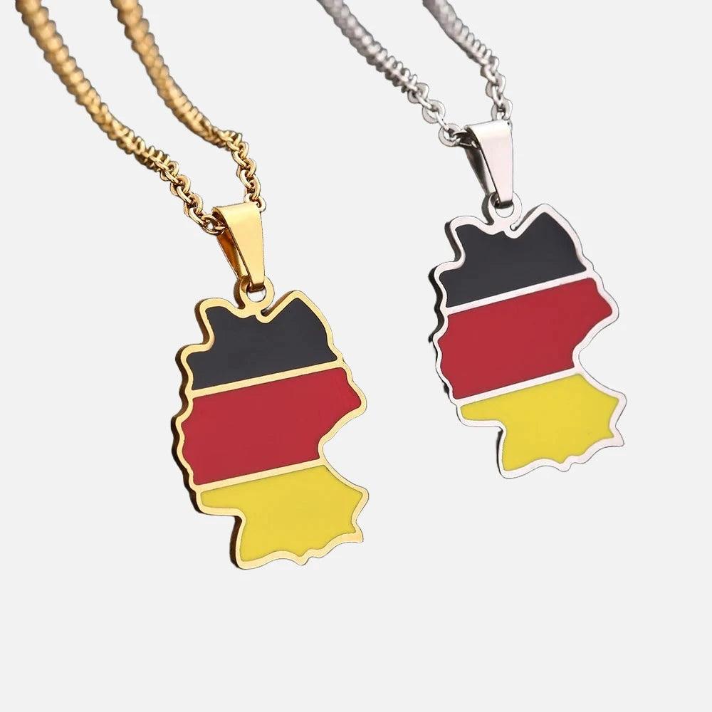 European Country/Flag Necklaces - Jewelled Me