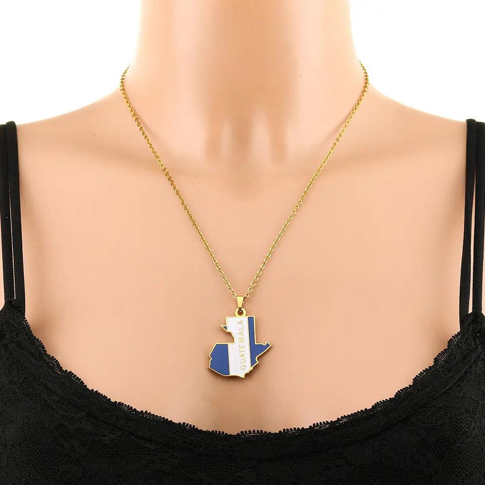 Latin American Country/Flag Necklaces (BACKUP) - Jewelled Me