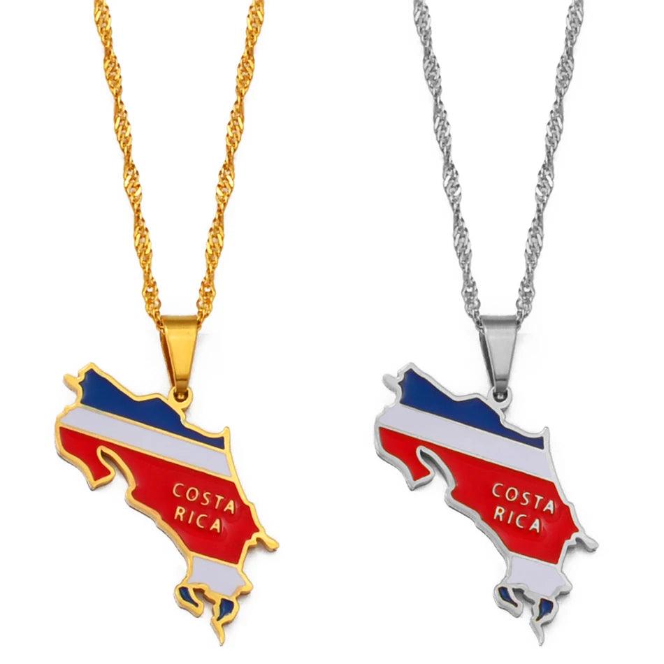 Latin American Country/Flag Necklaces (BACKUP) - Jewelled Me