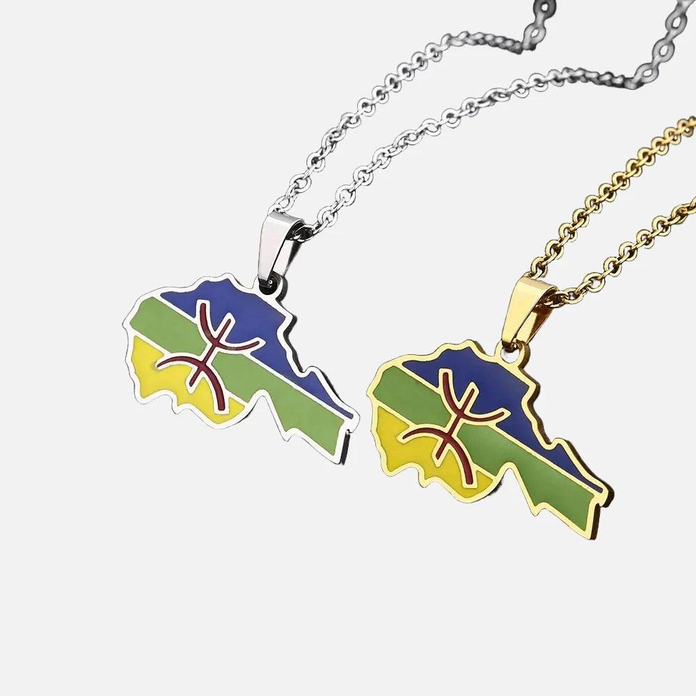 Africa Country/Flag Necklaces - Jewelled Me