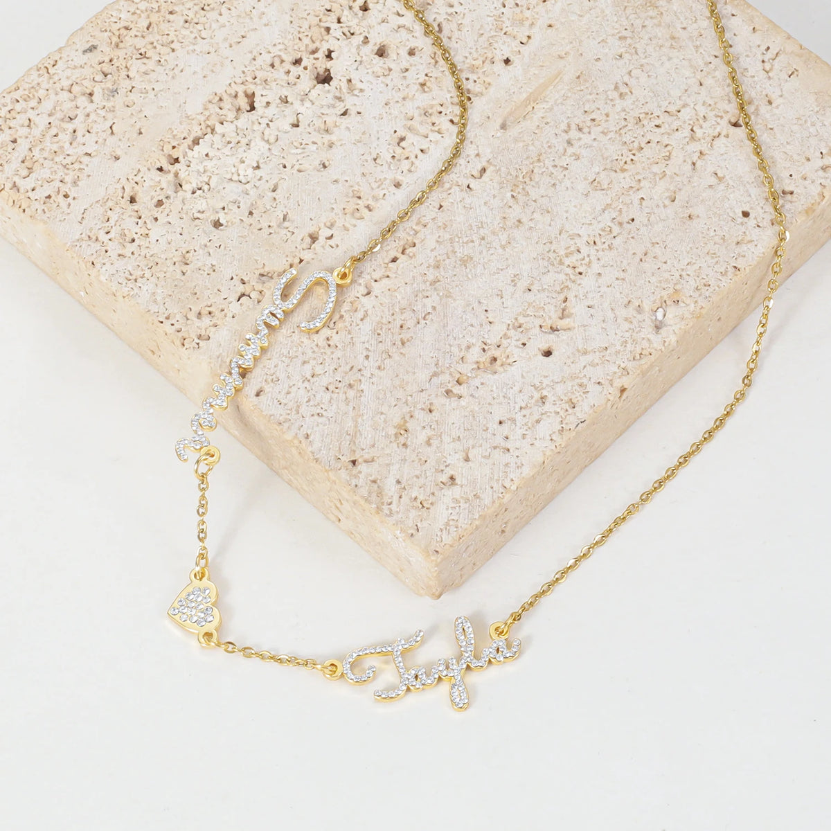 Multiple Name ICED Kiara Necklace - Jewelled Me