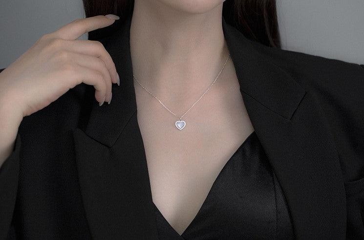 Heart Pendant Necklace - Jewelled Me