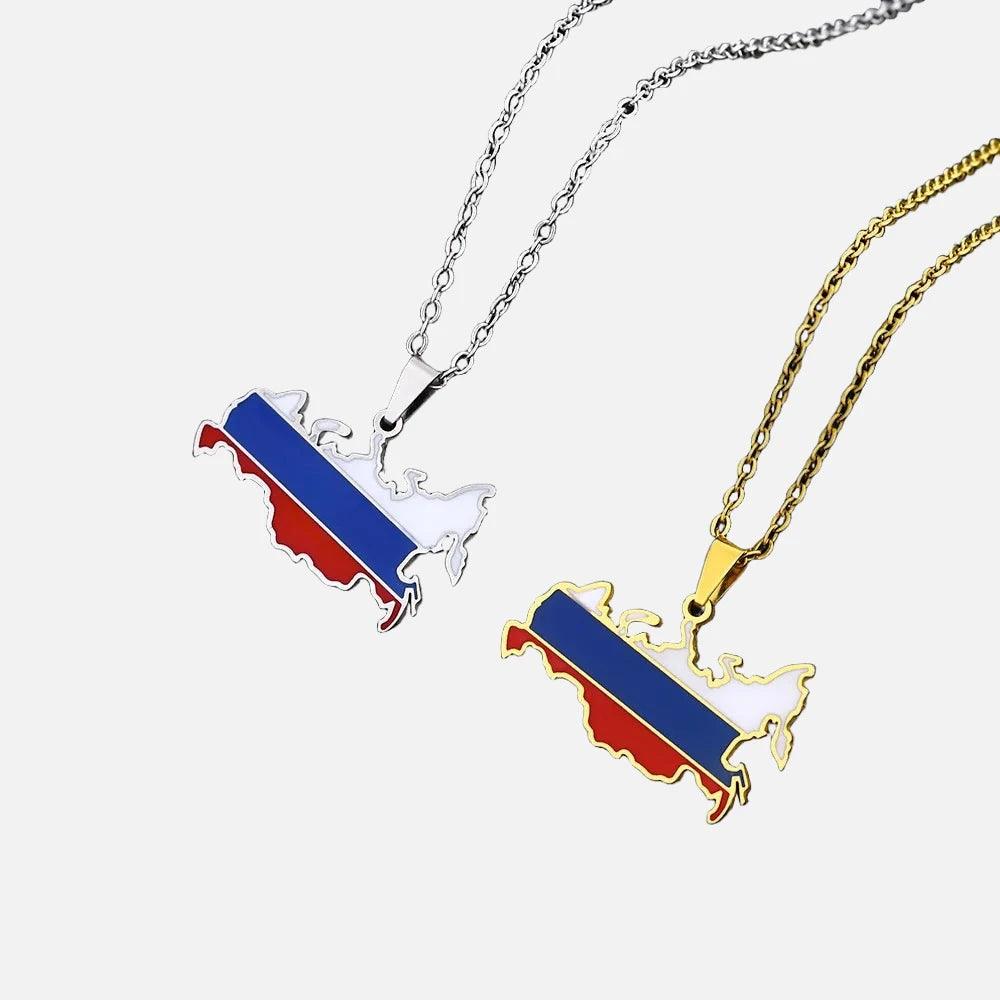 European Country/Flag Necklaces - Jewelled Me