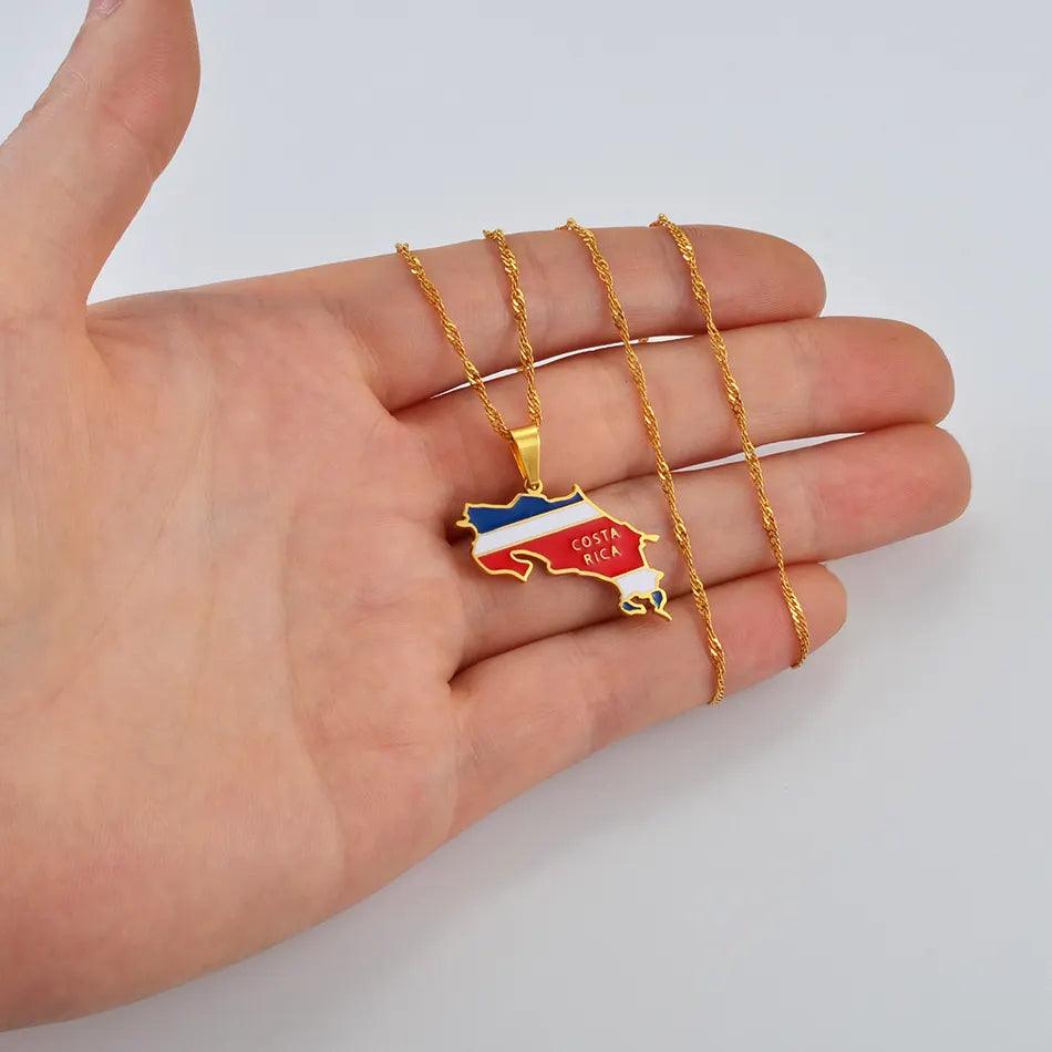 Latin American Country/Flag Necklaces (BACKUP) - Jewelled Me