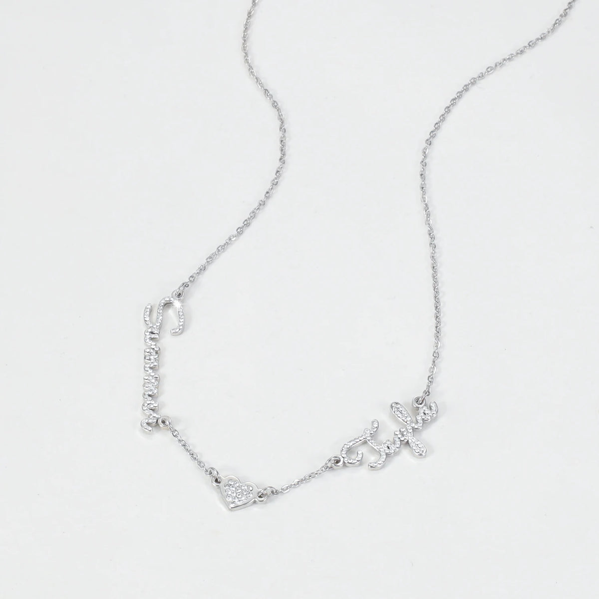 Multiple Name ICED Kiara Necklace - Jewelled Me