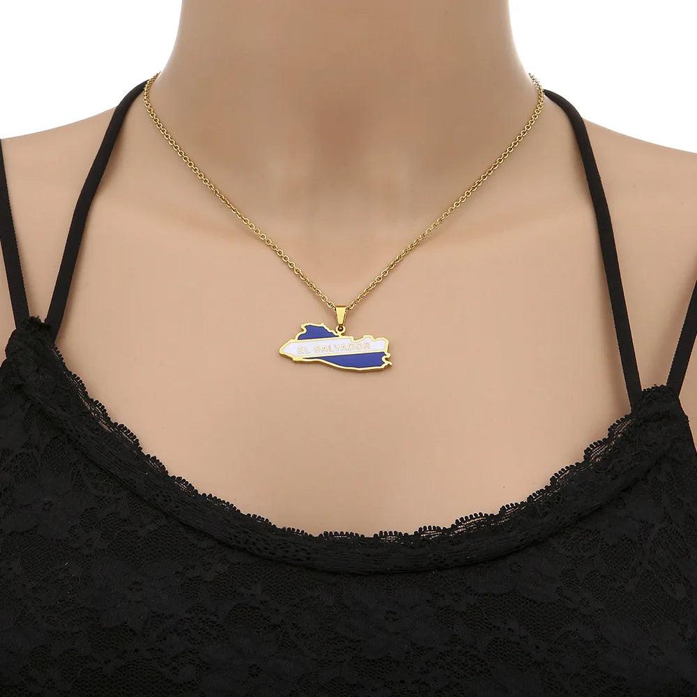 Latin American Country/Flag Necklaces (BACKUP) - Jewelled Me