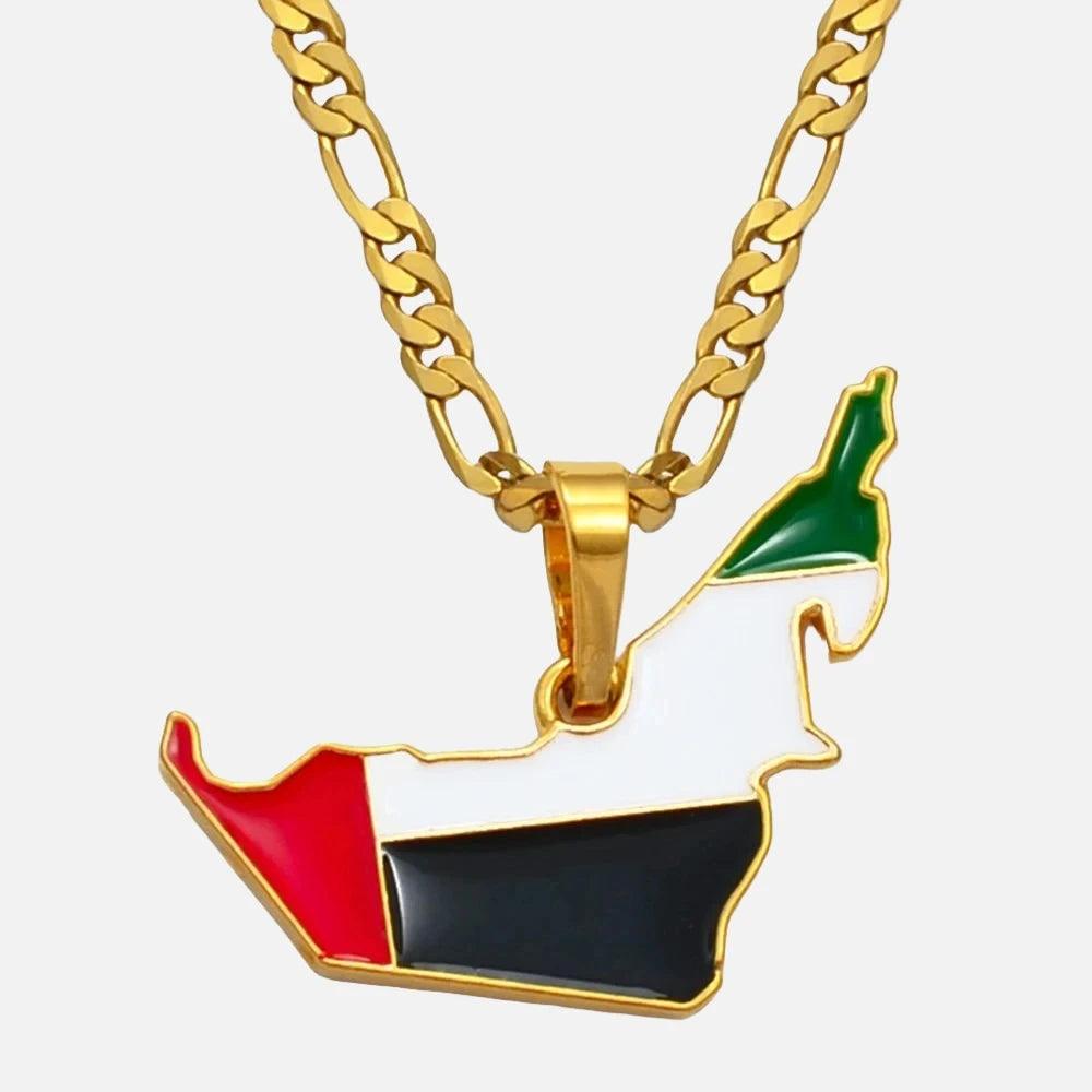 Middle Eastern Country/Flag Necklaces - Jewelled Me