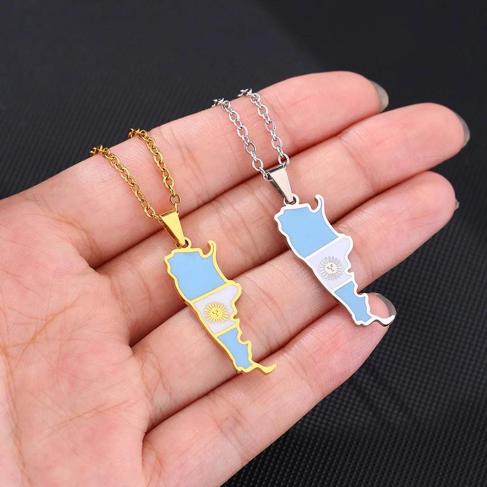 Latin American Country/Flag Necklaces (BACKUP) - Jewelled Me