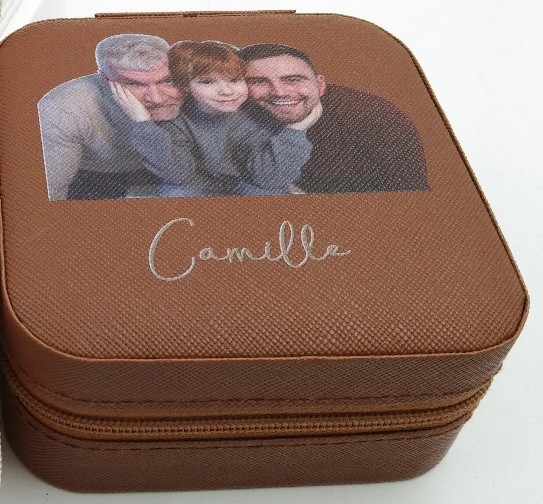 Custom Photo Jewellery Travel Case - Jewelled Me