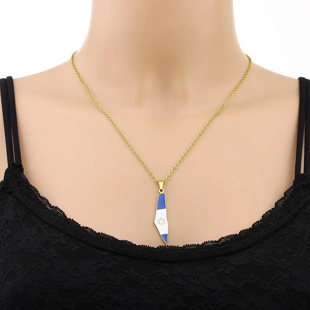 Middle Eastern Country/Flag Necklaces - Jewelled Me
