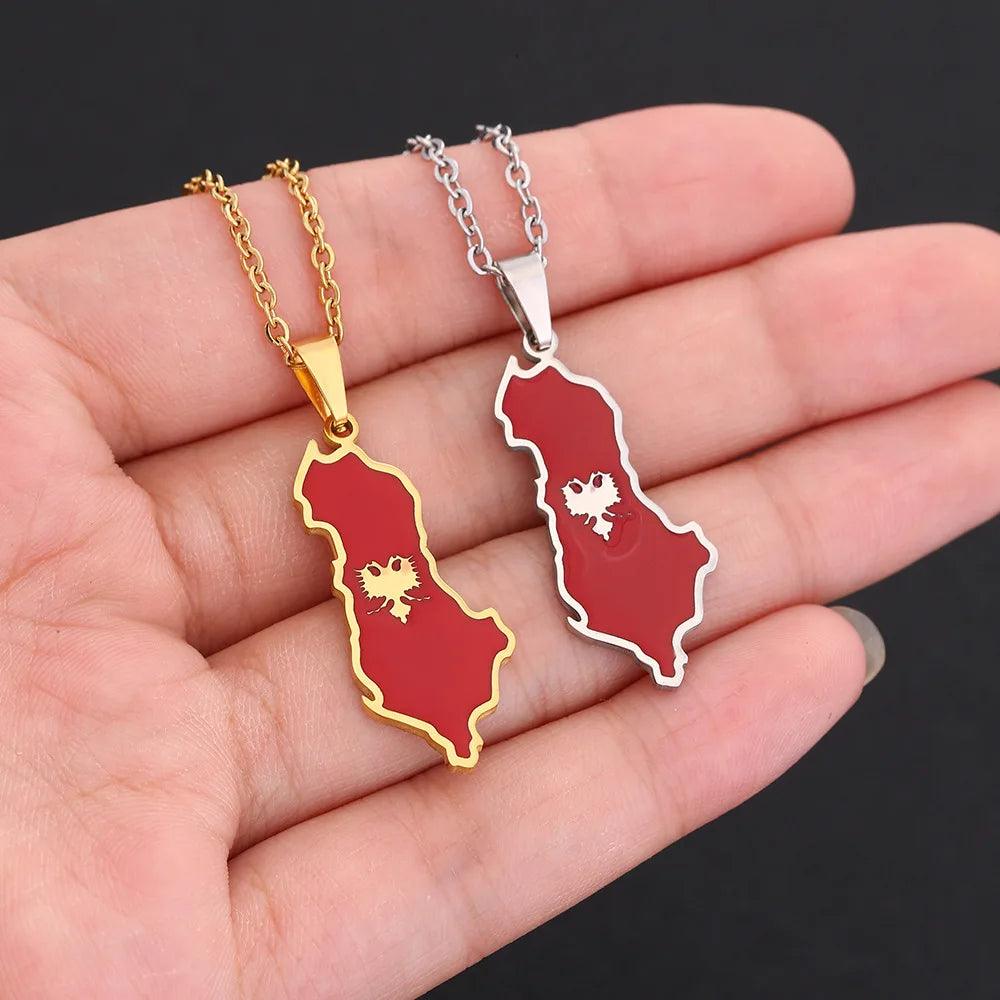 European Country/Flag Necklaces - Jewelled Me