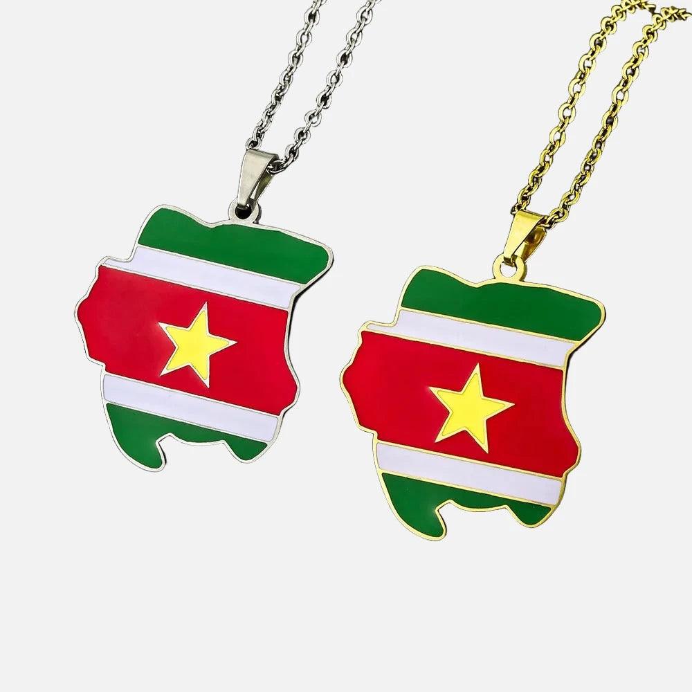 Latin American Country/Flag Necklaces (BACKUP) - Jewelled Me