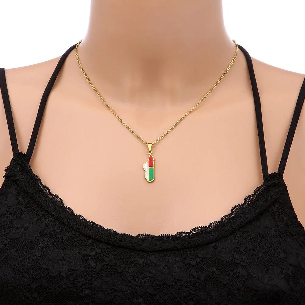 Africa Country/Flag Necklaces - Jewelled Me