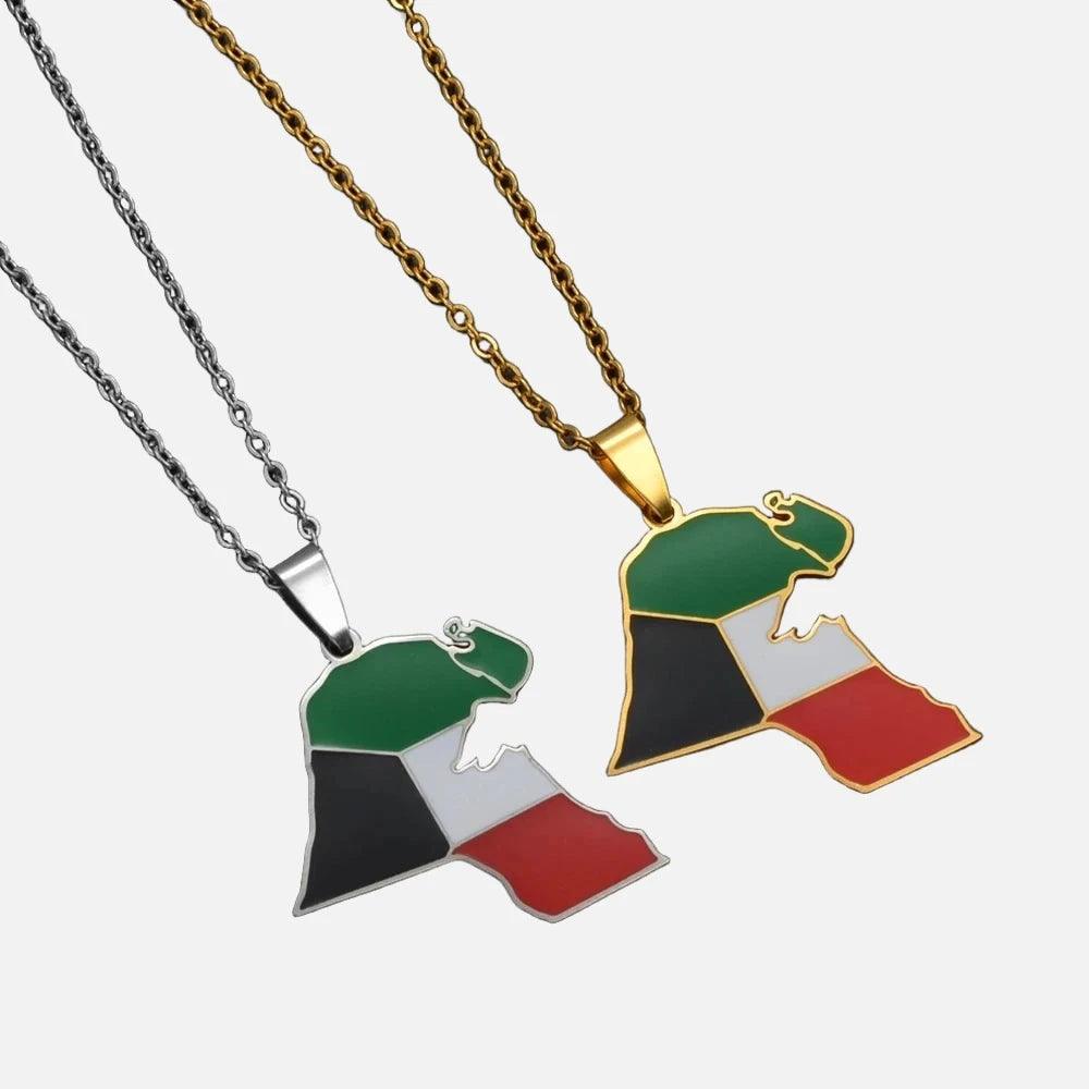 Middle Eastern Country/Flag Necklaces - Jewelled Me