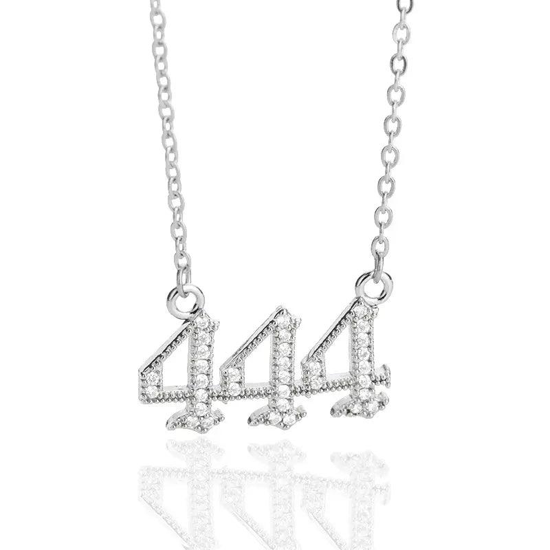 ICED Angel Numbers Necklace - Jewelled Me