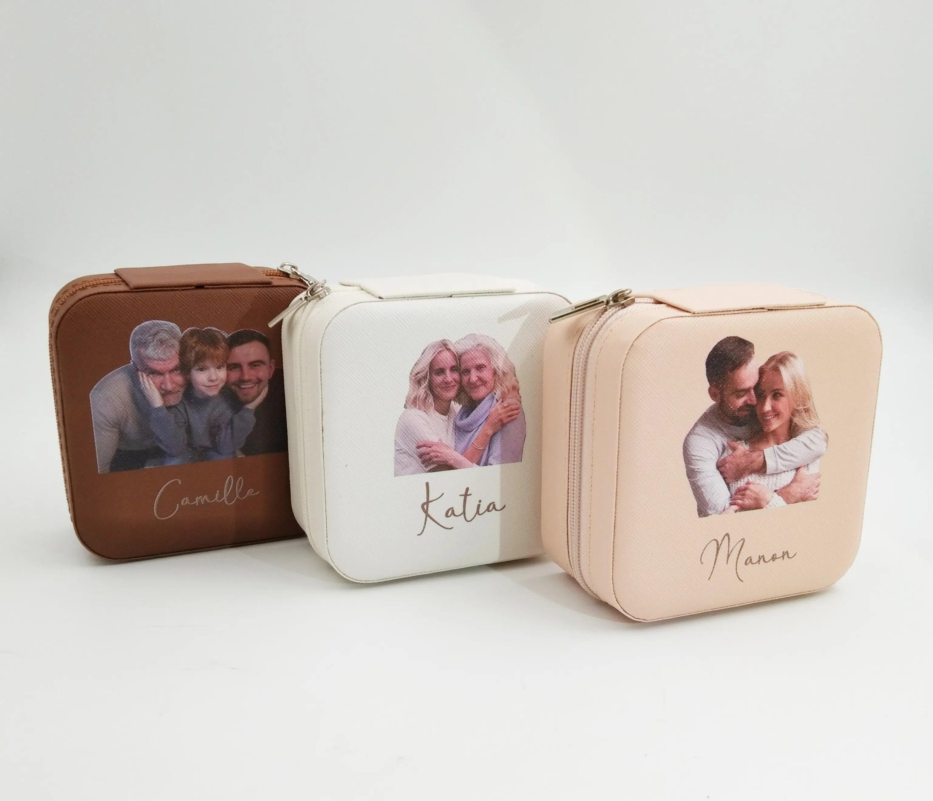 Custom Photo Jewellery Travel Case - Jewelled Me