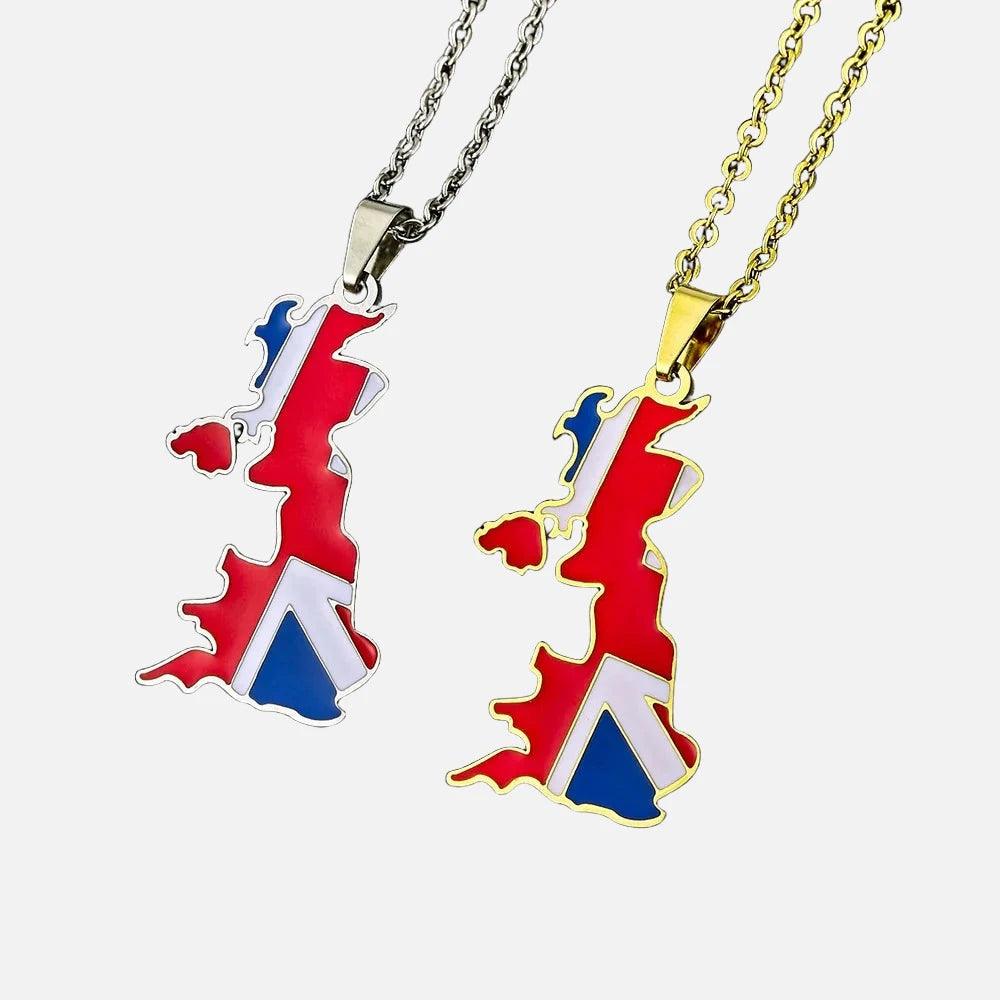 European Country/Flag Necklaces - Jewelled Me