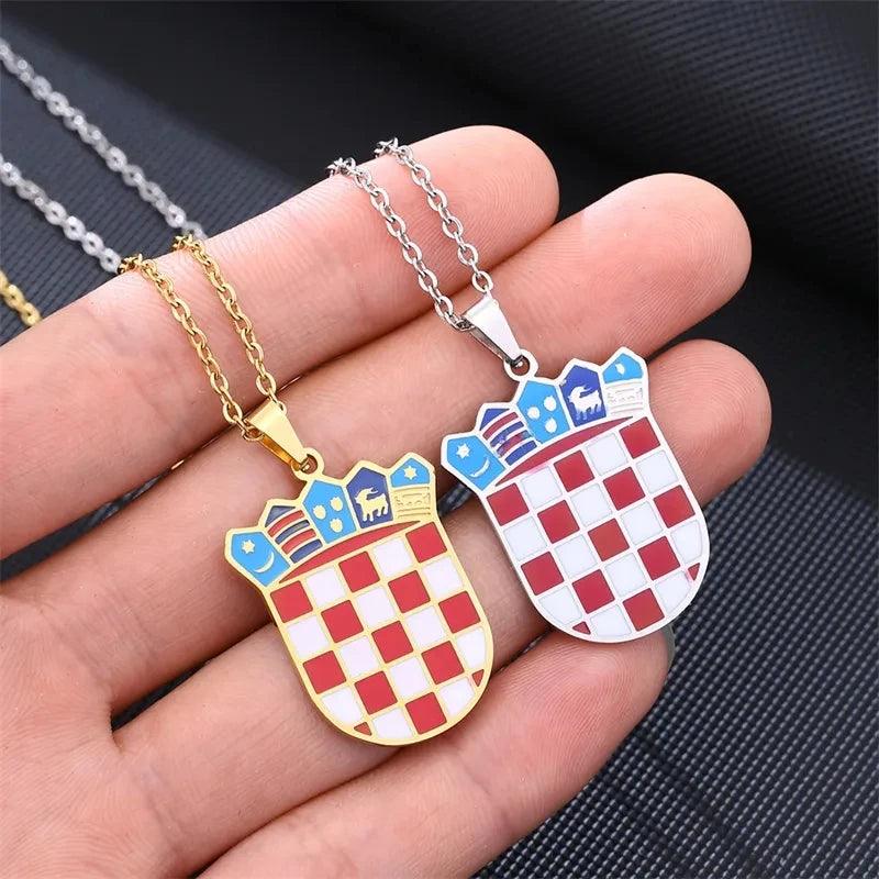 European Country/Flag Necklaces - Jewelled Me