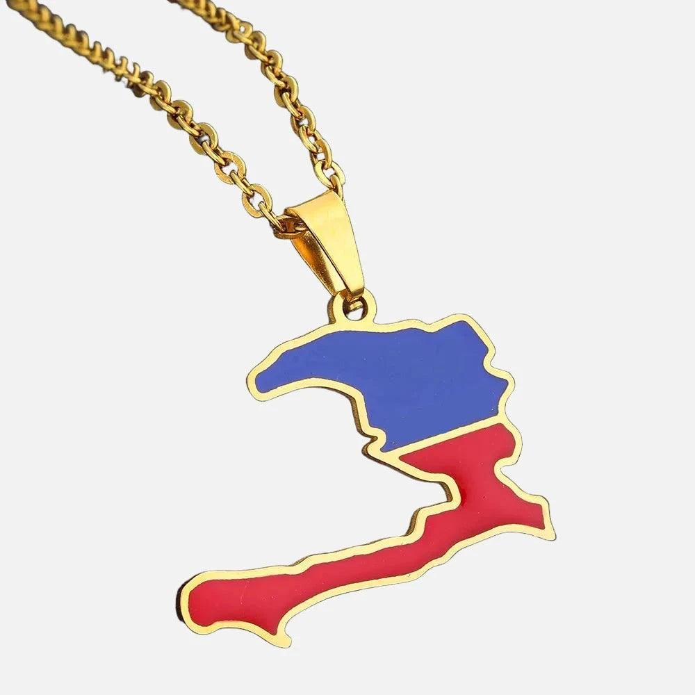 Latin American Country/Flag Necklaces (BACKUP) - Jewelled Me