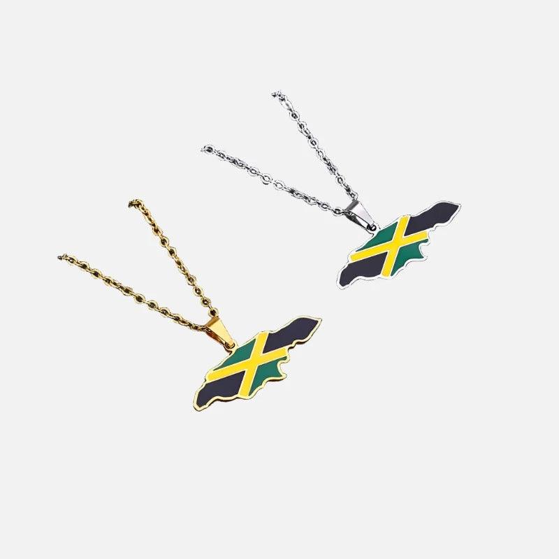The Americas & Caribbean Country/Flag Necklaces (BACKUP) - Jewelled Me
