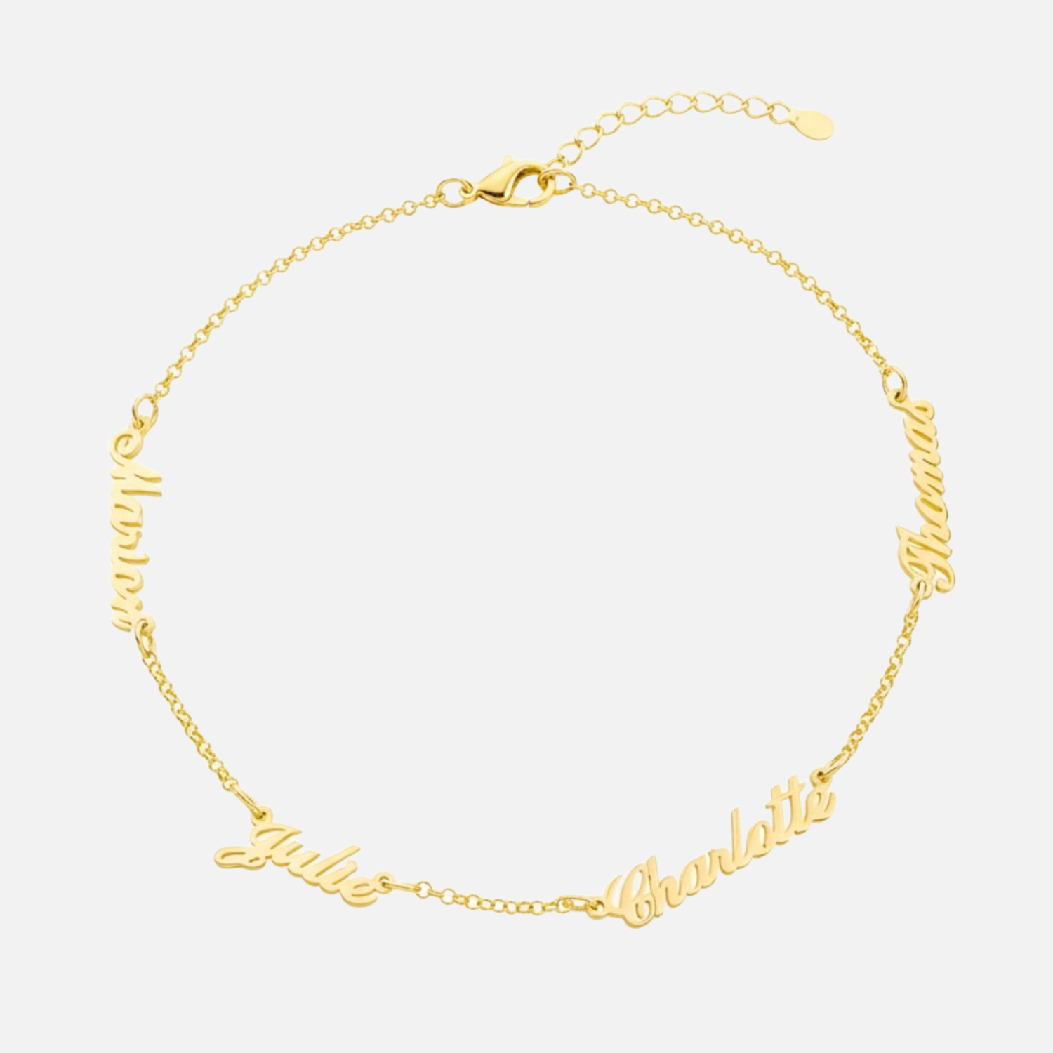 Heirloom Multiple Name Bracelet