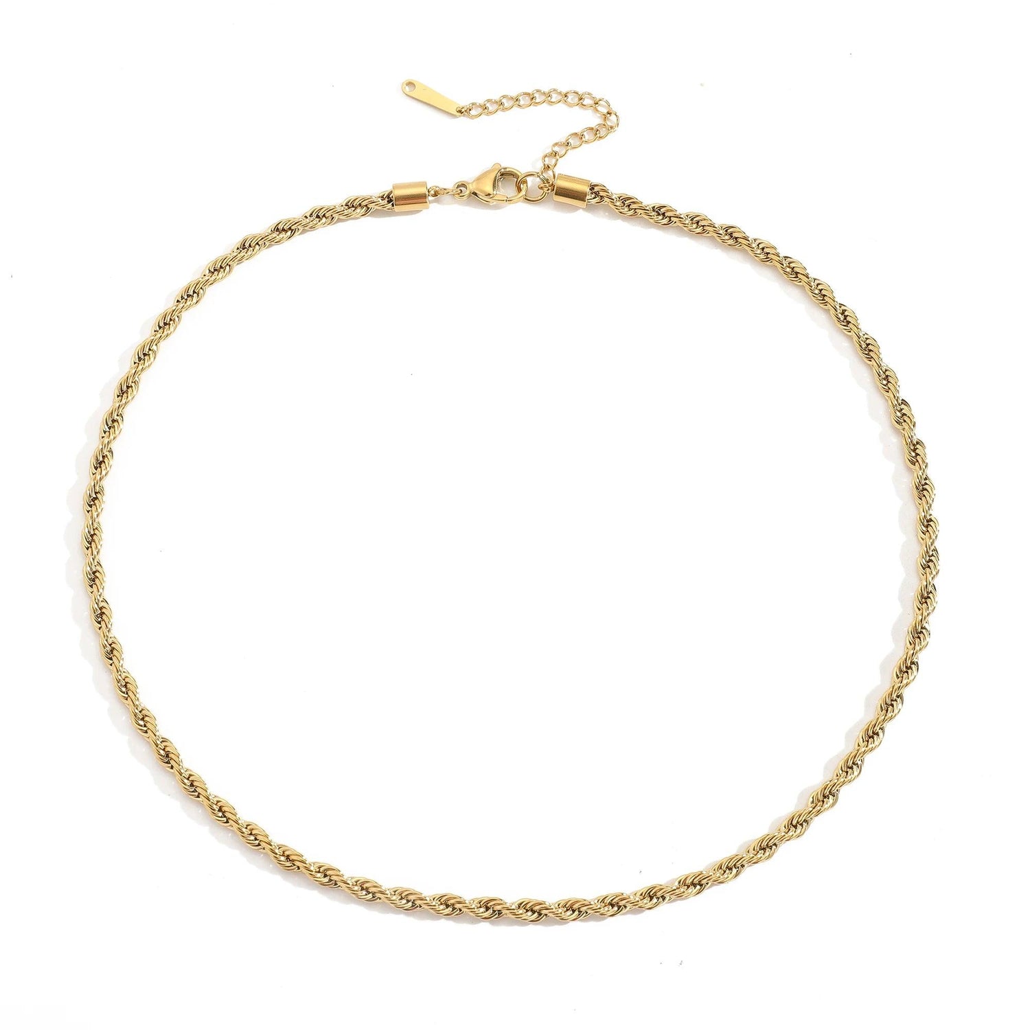 Ornate Rope Chain Necklace (14k Gold-Plated) - Jewelled Me