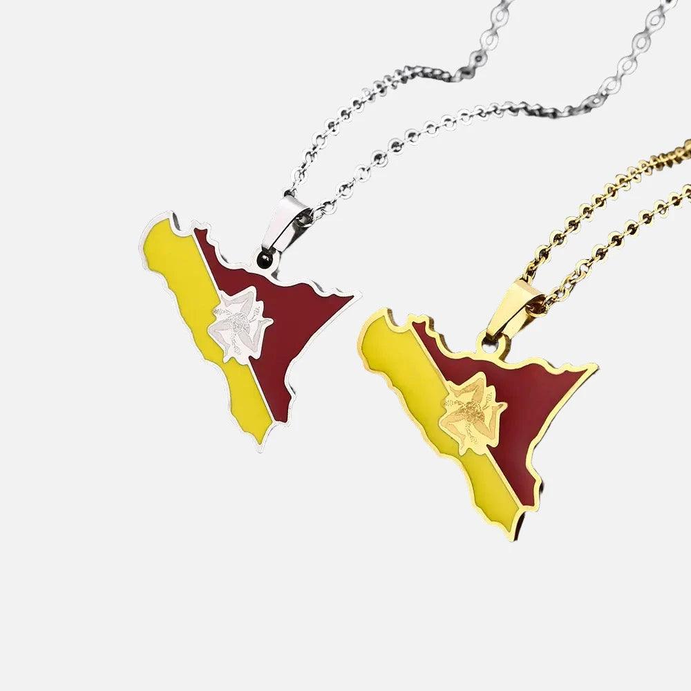 European Country/Flag Necklaces - Jewelled Me