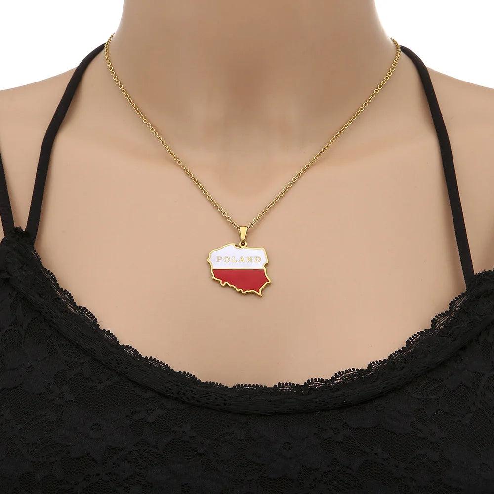 European Country/Flag Necklaces - Jewelled Me