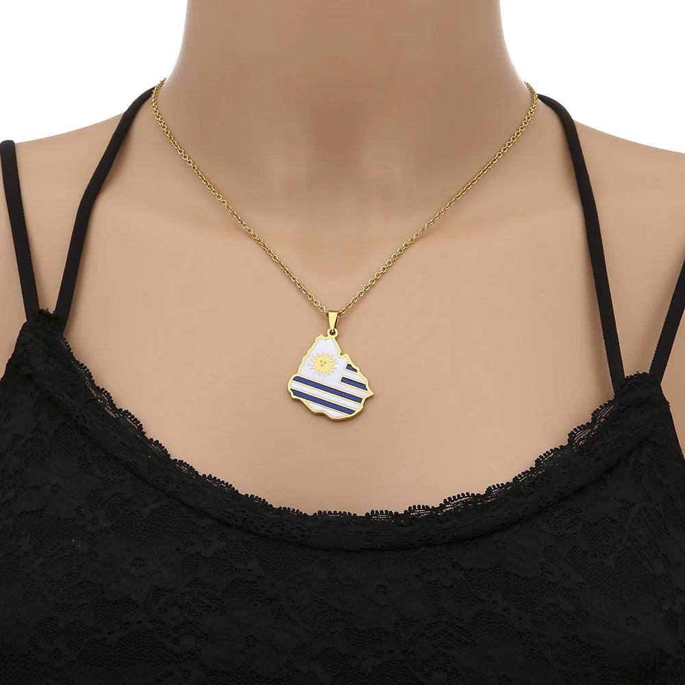 Latin American Country/Flag Necklaces (BACKUP) - Jewelled Me