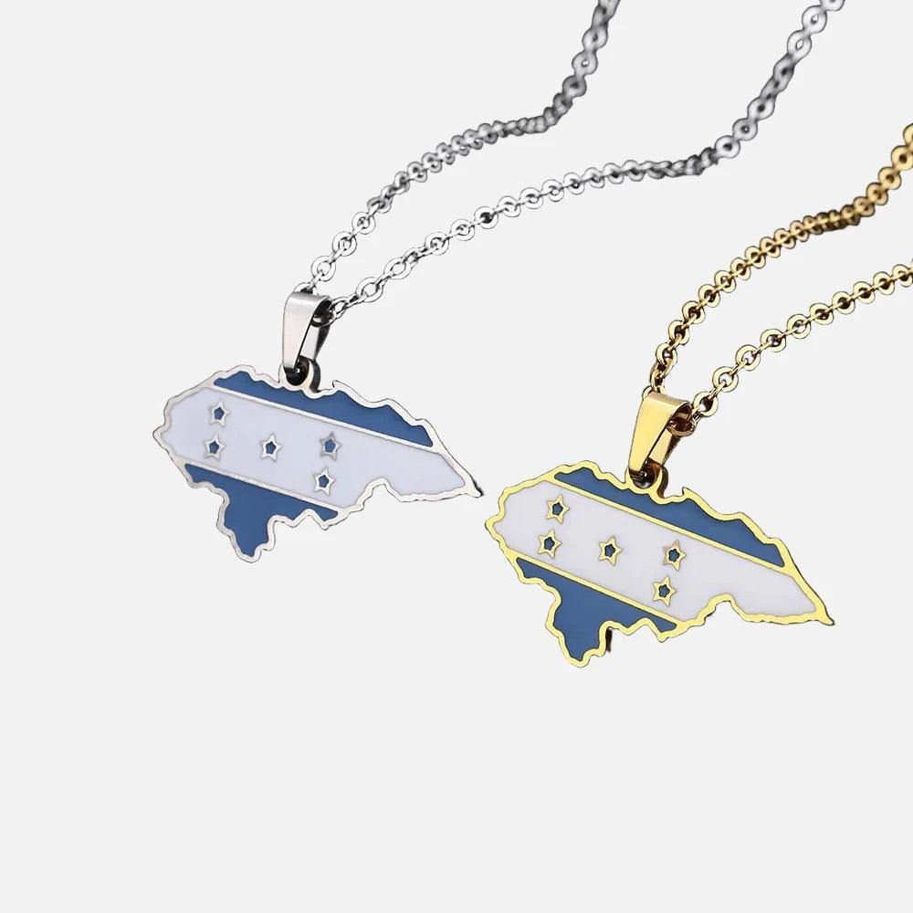 Latin American Country/Flag Necklaces (BACKUP) - Jewelled Me