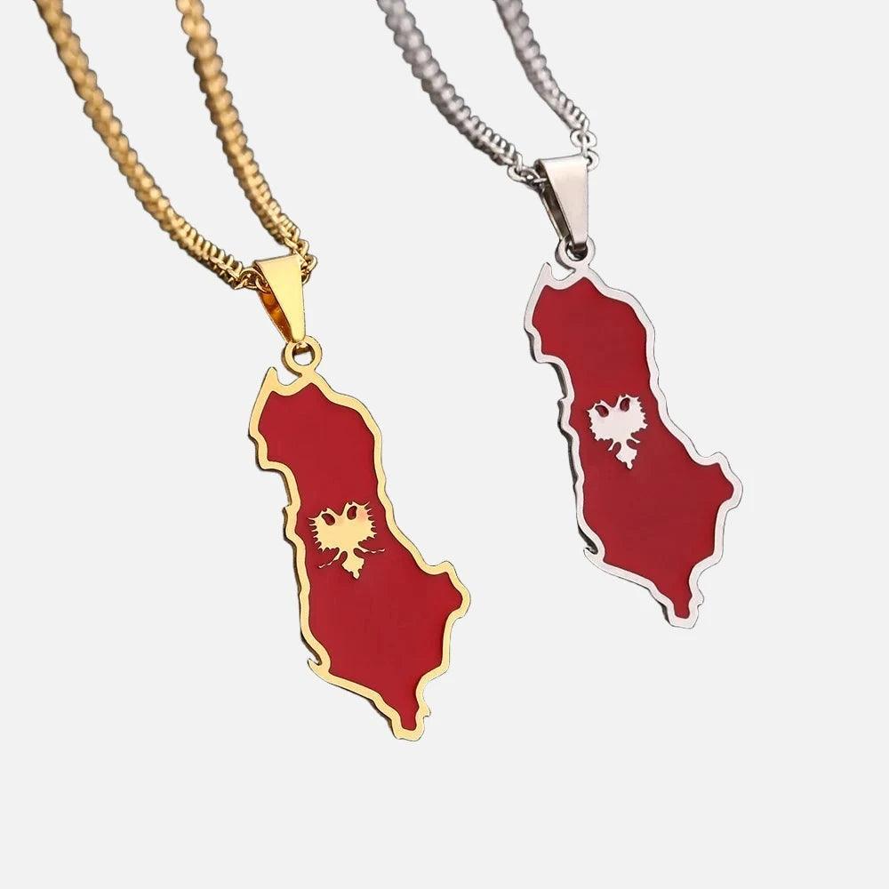 European Country/Flag Necklaces - Jewelled Me