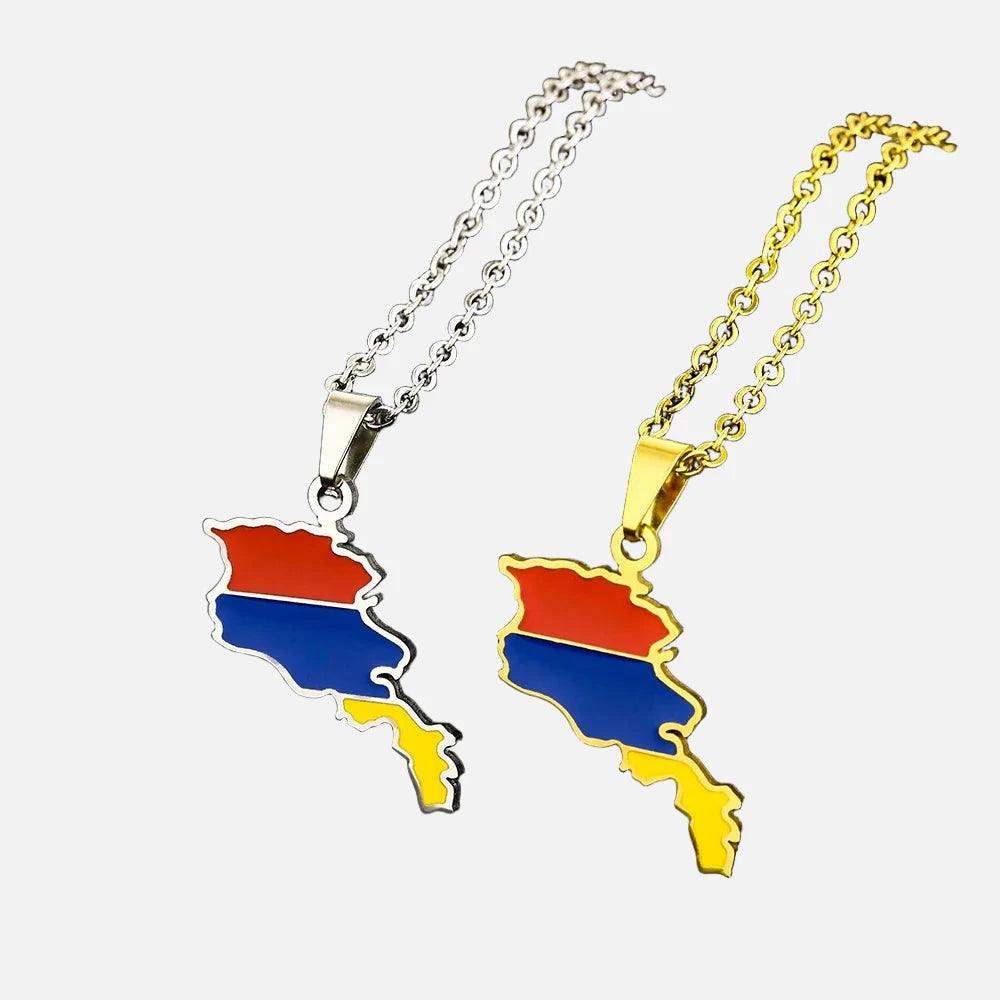 European Country/Flag Necklaces - Jewelled Me