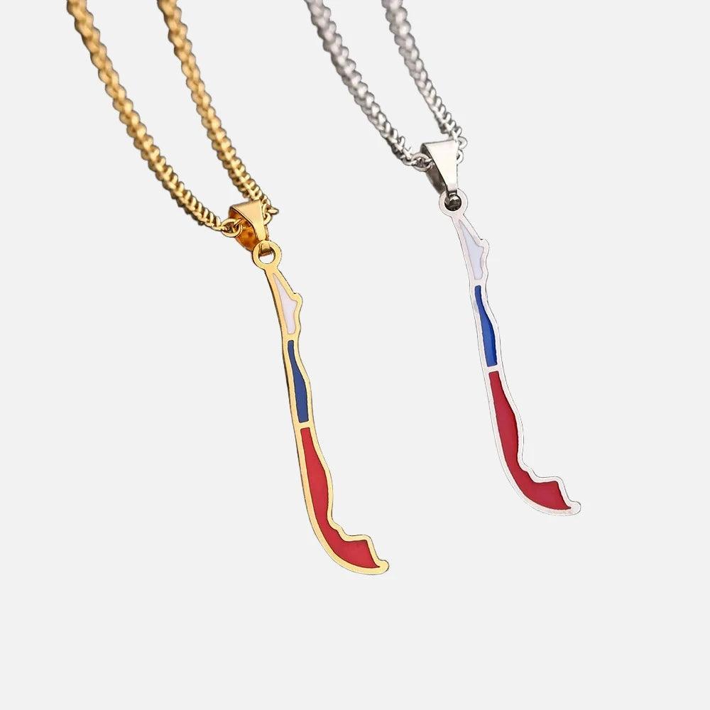 Latin American Country/Flag Necklaces (BACKUP) - Jewelled Me