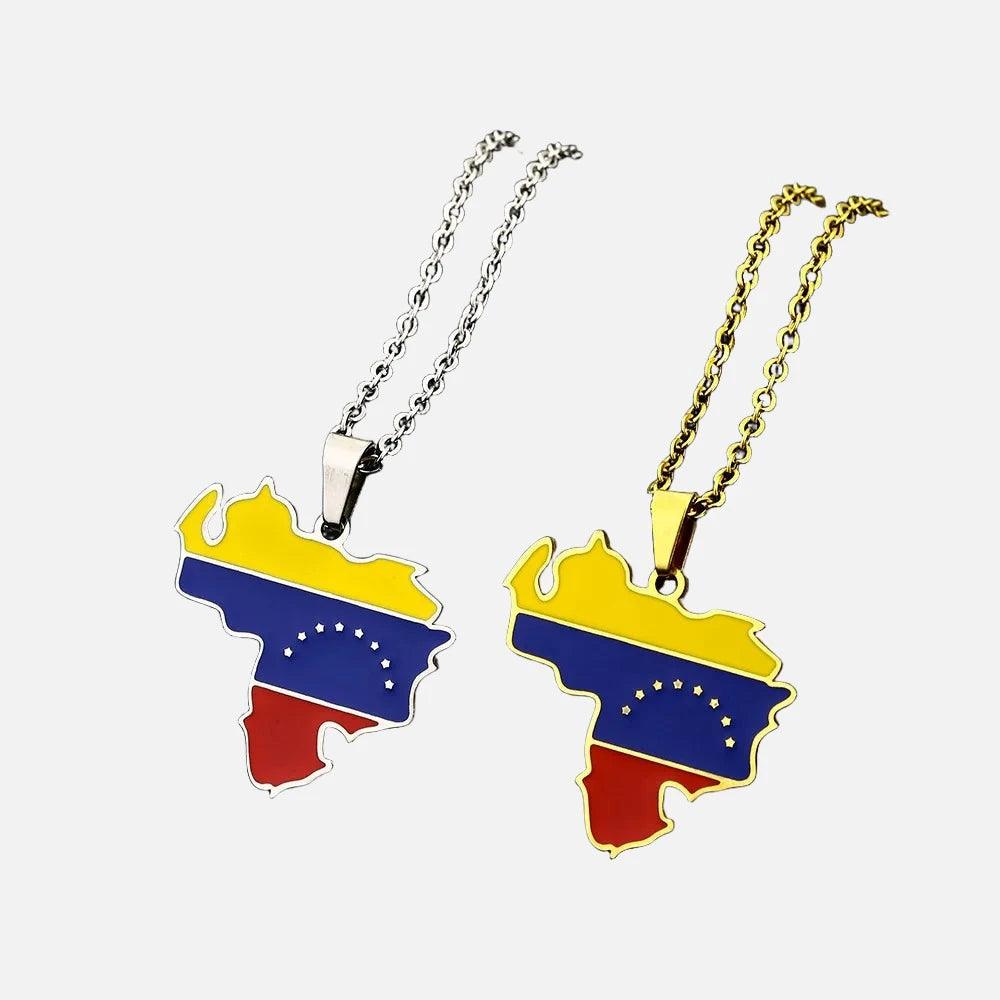 The Americas & Caribbean Country/Flag Necklaces (BACKUP) - Jewelled Me