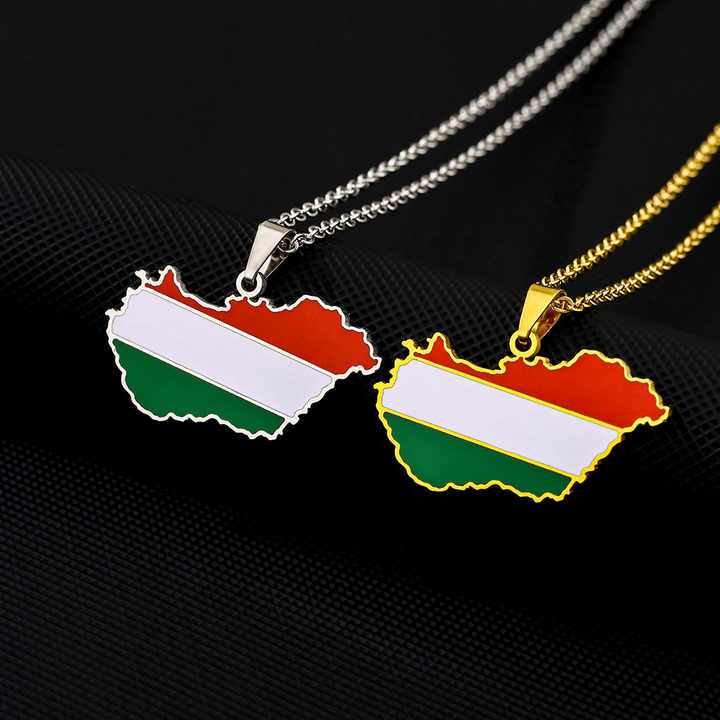 European Country/Flag Necklaces - Jewelled Me