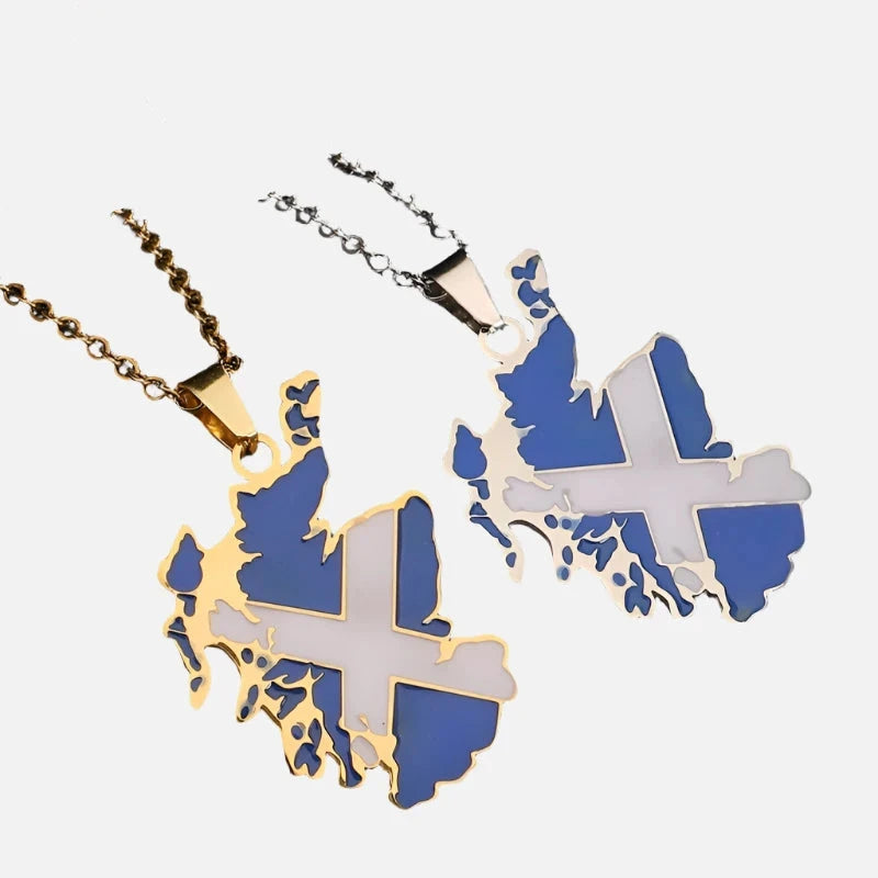 European Country/Flag Necklaces - Jewelled Me