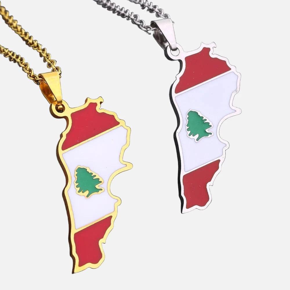 Middle Eastern Country/Flag Necklaces - Jewelled Me