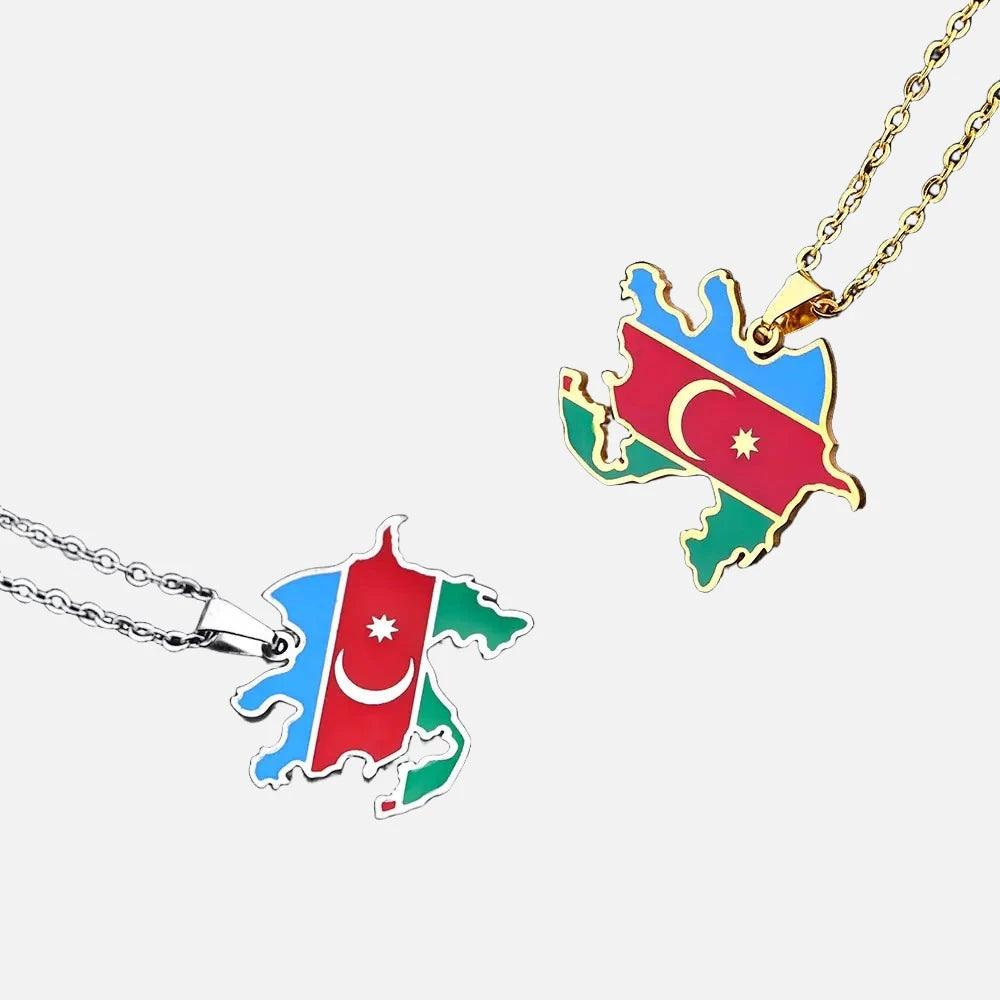 Asian & Oceanian Country/Flag Necklaces - Jewelled Me