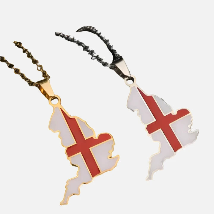 European Country/Flag Necklaces - Jewelled Me