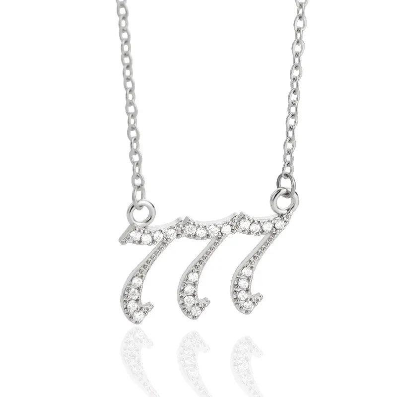ICED Angel Numbers Necklace - Jewelled Me
