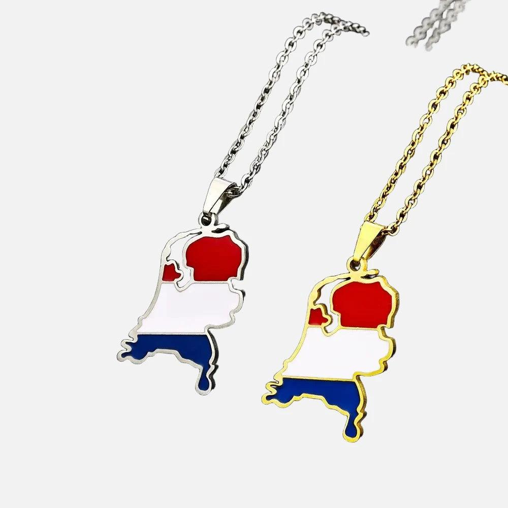 European Country/Flag Necklaces - Jewelled Me