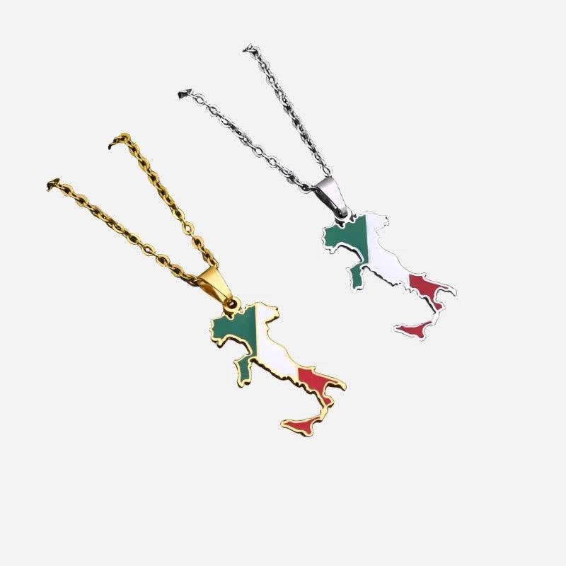 European Country/Flag Necklaces - Jewelled Me