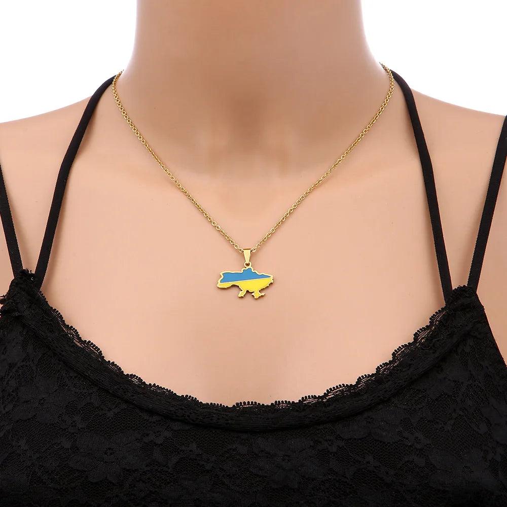 European Country/Flag Necklaces - Jewelled Me