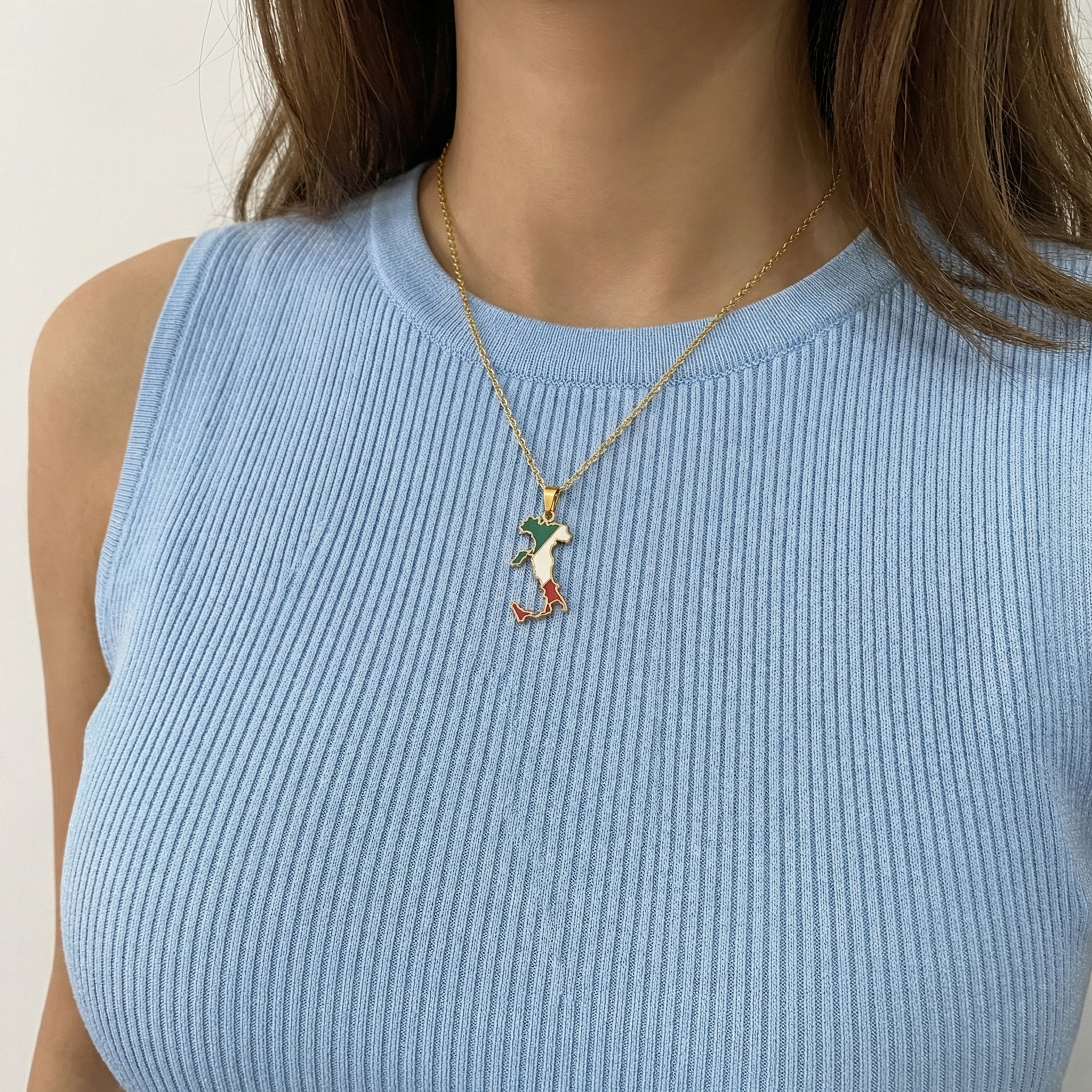 European Country/Flag Necklaces - Jewelled Me